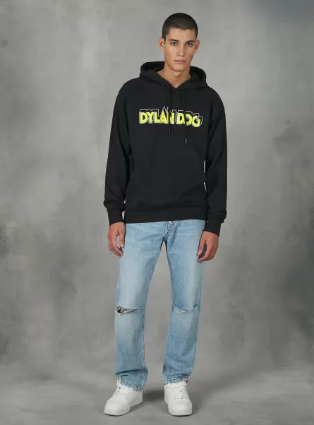 Männer Sweatshirts Zuverlässigkeit Dylan Hundesweatshirt / Alcott Bk1 Black