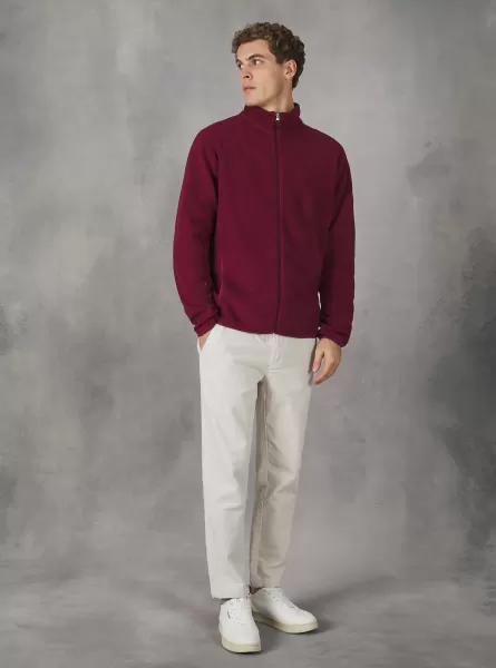 Männer Alcott Cardigan Polar Fleece Preisnachlass Bo2 Bordeaux Medium Sweatshirts