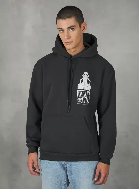 Sweatshirts One Piece Sweatshirt / Alcott Bk3 Black Charcoal Online-Shop Männer