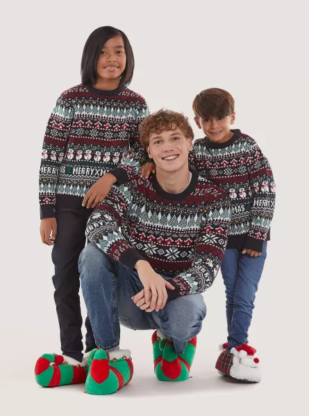 Alcott Christmas Family Collection Pullover Na1 Navy Dark Werbung Strickwaren Männer