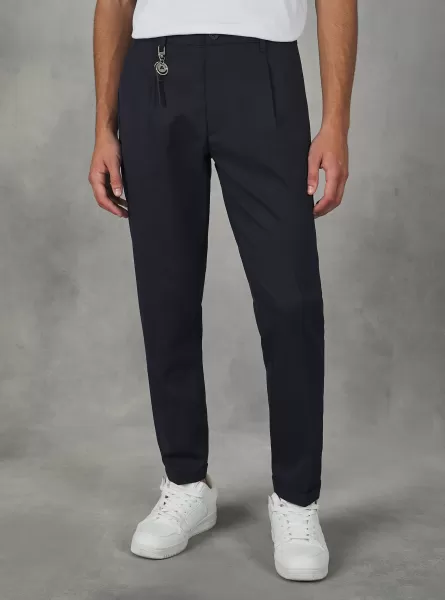 Hosen Classic Slim Fit Trousers Alcott Männer Na2 Navy Medium Mode
