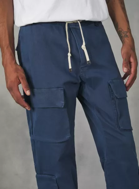 Na1 Navy Dark Hosen Jogger Trousers With Large Pockets Preisvorteil Alcott Männer