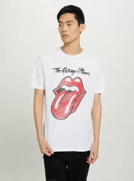T-Shirts Rolling Stones / Alcott T-Shirt Wh3 White Geschäft Männer