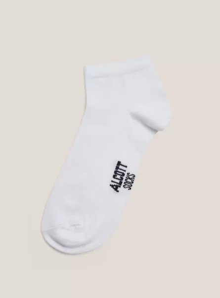Zuverlässigkeit Männer Alcott Wh1 Off White Socken Set Of 4 Pairs Of Plain Basic Socks