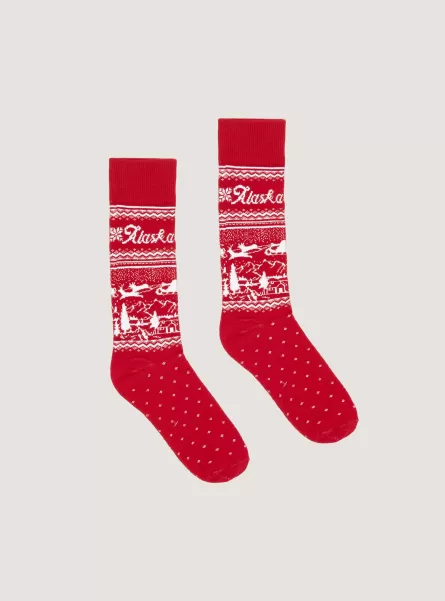 Xmas Sonderrabatt Männer Alcott Socken Frohe Weihnachten Socken