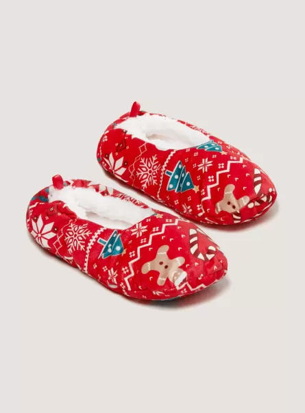 Alcott Frauen Frühbucherrabatt Christmas Collection Slippers Schuhe Rd2 Red Medium
